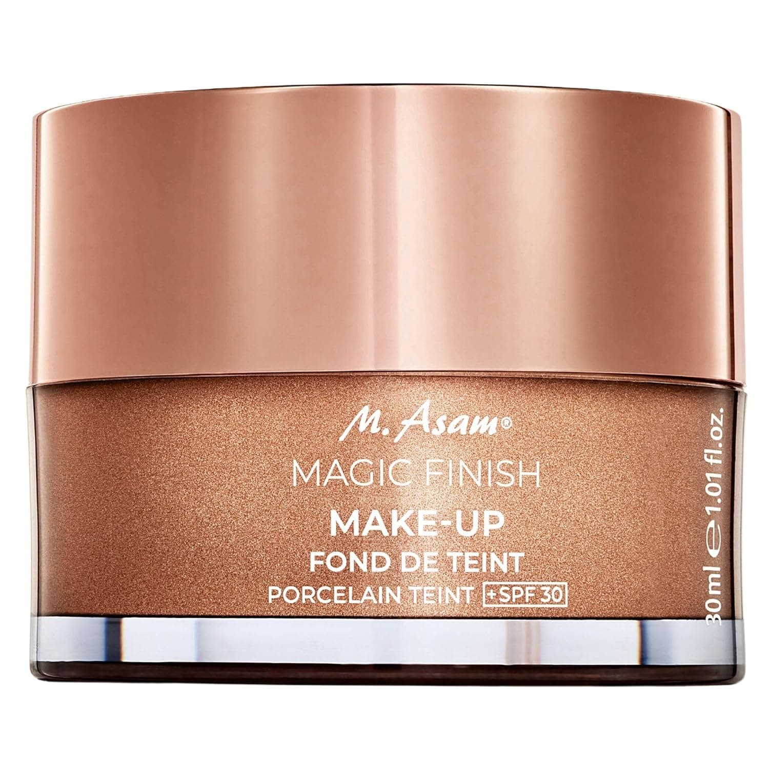 M. Asam Magic Finish Porcelain Teint LSF 30 Make-up (30ml), 4-in-1 Mousse: Primer, Puder & Concealer mit optimaler Deckkraft & mattem Finish - für helle Haut.
Bestseller Nr. 1
in Make-up Finish

