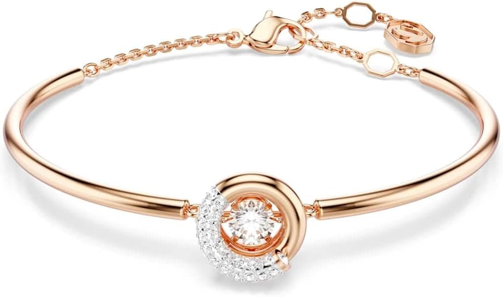 Swarovski Dextera Ornament,Rose gold-tone plated, Armband, wunderschönes Geschenk zum Hochzeitstag, Geburtstag, Weihnachten